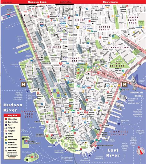 map of.manhattan|detailed map of midtown manhattan.